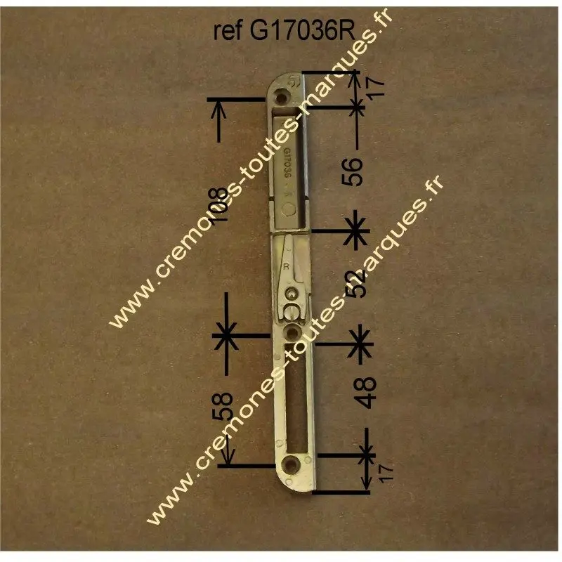 Gâche FERCO Gu - réf G17036